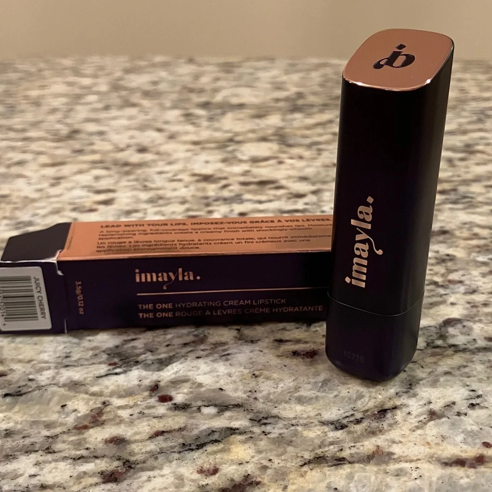 IMAYLA Juicy Cherry Red The One Hydrating Cream Lipstick New in Box